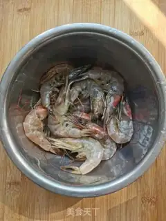 Make Red burning shrimp step 0