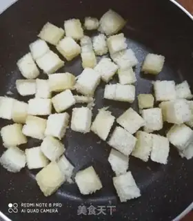 Make Cheese and ham step 1