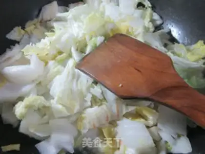 Make Eggs dry and sprouts step 4