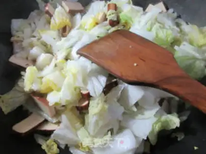 Make Eggs dry and sprouts step 5