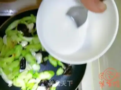 Make The Celery Lily step 7