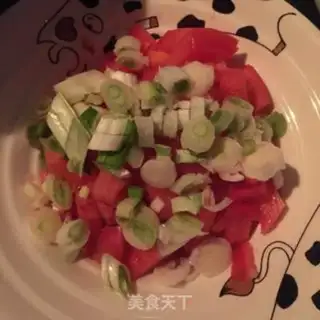 Make Tomato eggs and rice step 2