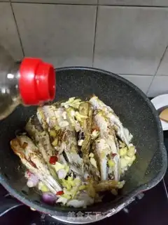 Make Soy sauce, sugar, bamboo and tuna step 6