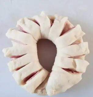 Make Ham bread step 5