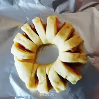 Make Ham bread step 6
