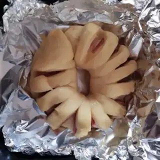 Make Ham bread step 7