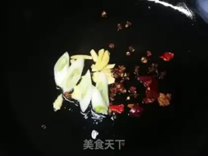 Make Carrot bean sprouts of celery step 3