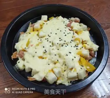Make Cheese and ham step 6