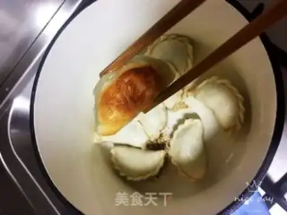 Make Egg dumplings step 2
