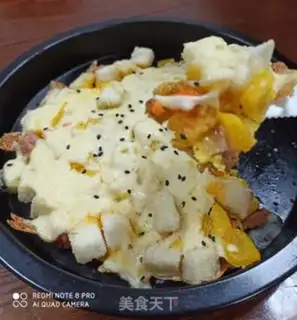 Make Cheese and ham step 8