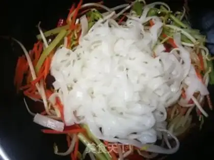 Make Carrot bean sprouts of celery step 6