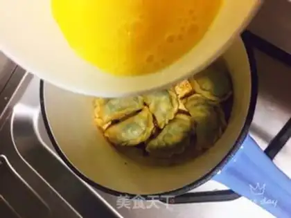 Make Egg dumplings step 4