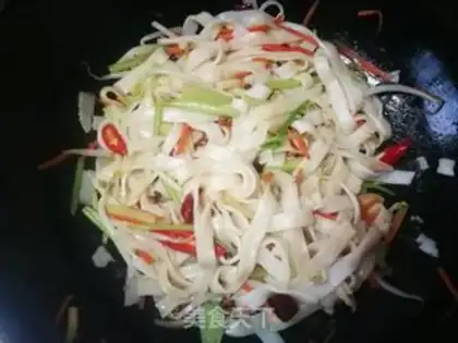 Make Carrot bean sprouts of celery step 8