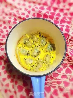 Make Egg dumplings step 6