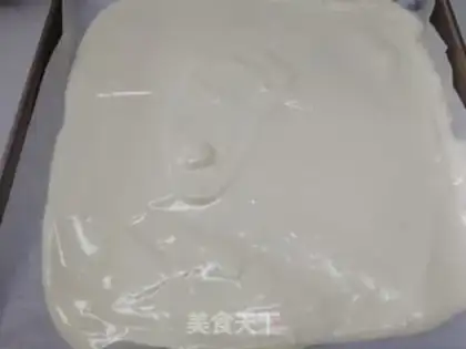 Make Tasty and dry cheesecake step 6