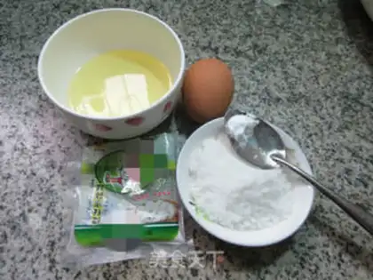 Make Seaweed waffles step 1