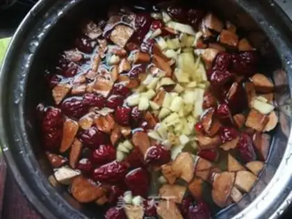 Make Sweet ginger date tea step 3