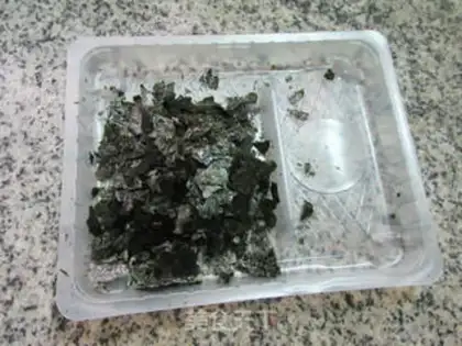 Make Seaweed waffles step 2