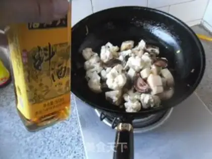 Make Flaming mushrooms step 6
