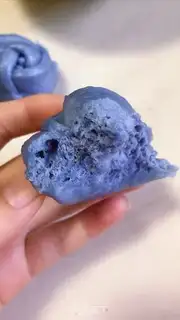 Make The blue chrysanthemum step 9