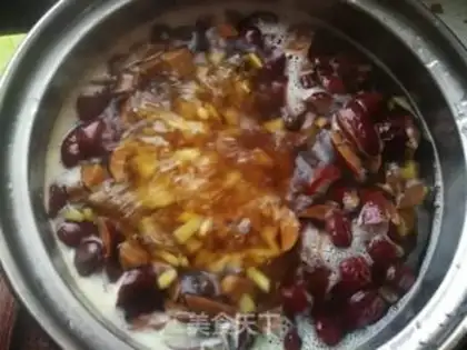 Make Sweet ginger date tea step 5