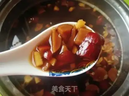 Make Sweet ginger date tea step 8
