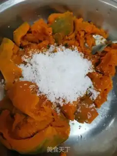 Make Gold pumpkin pie step 1