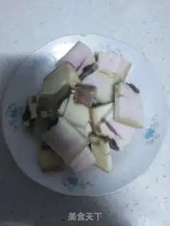 Make Pickled radish and fried meat step 2