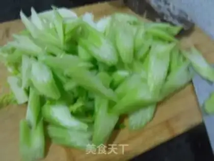 Make The ham celery step 1