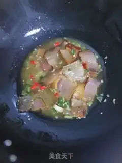 Make Pickled radish and fried meat step 5