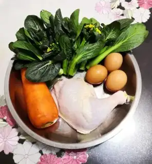 Make Homemade Korean powder step 1