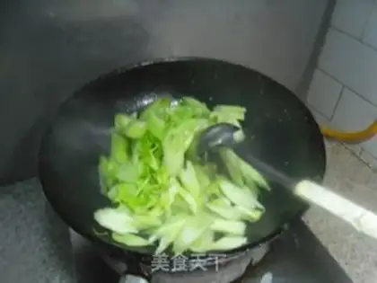 Make The ham celery step 4