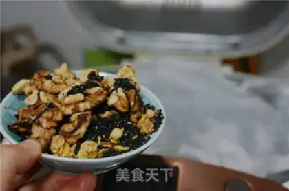 Make Black Jell-O nut bread step 5
