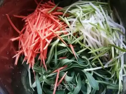 Make Three-colour veggies step 3