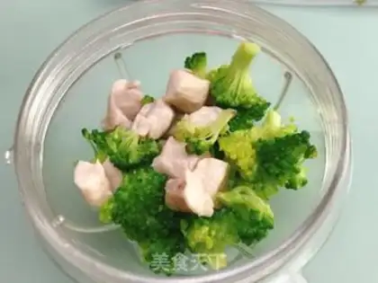 Make Chicken mashed broccoli step 6