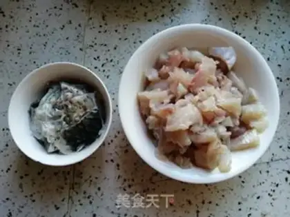 Make Homemade fishballs step 1