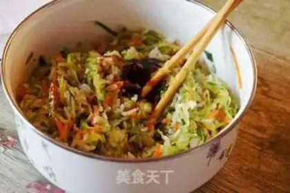 Make Fried radish balls step 3