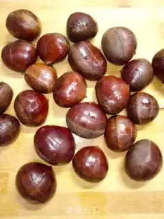 Make Sugar chestnuts step 1