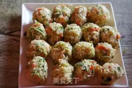 Make Fried radish balls step 5