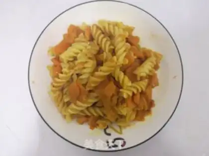 Make Pumpkin noodles step 6