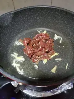 Make Carrot beef and rice powder step 3