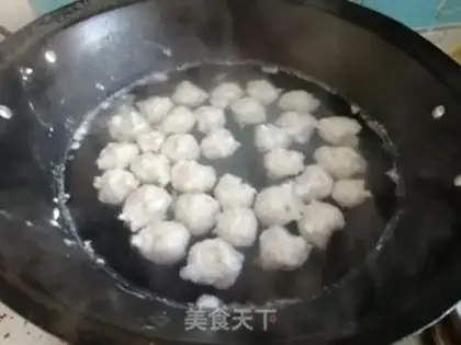 Make Homemade fishballs step 6