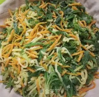 Make Three-colour veggies step 9