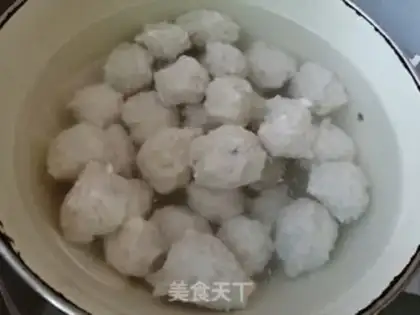 Make Homemade fishballs step 8
