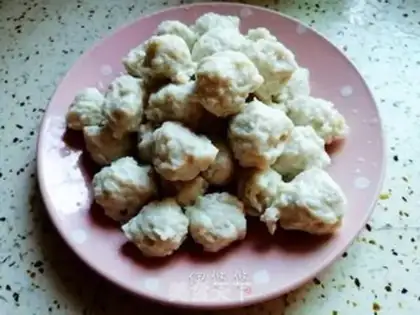 Make Homemade fishballs step 9