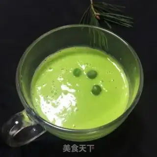 Make Mashed milk and green beans step 3