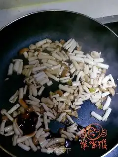 Make Crab mushrooms and tofu step 4