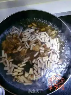 Make Crab mushrooms and tofu step 5