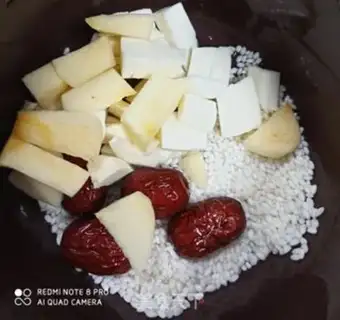 Make Porridge apples step 0
