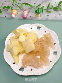 Make A grapefruit apple mud step 1